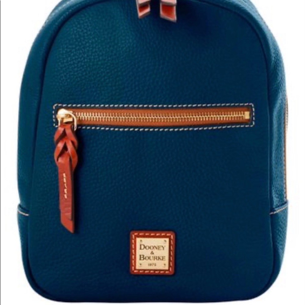 Stylish Dooney & Bourke Leather Backpack NWT